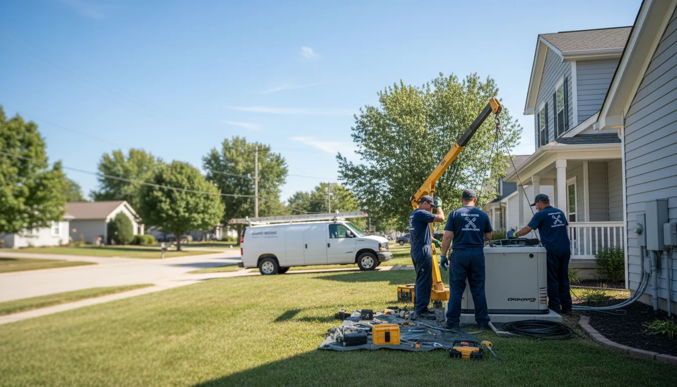 Generator Installation in Huxford, AL near me